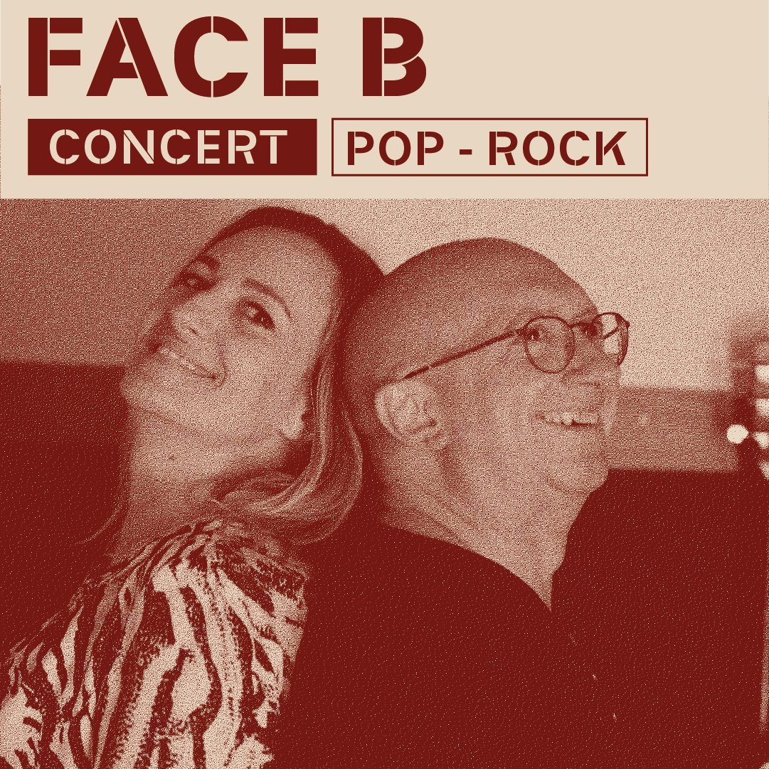 Concert live du duo Face B à l'Atelier des Citernes Bordeaux – Musique Pop-Rock – Vendredi soir.